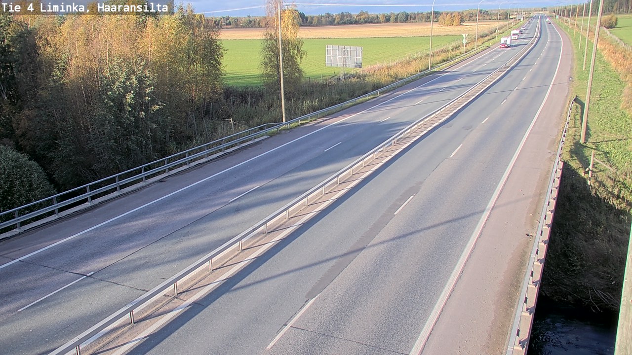 Kelikamerat Kuva Tie 4 Liminka, Haaransilta, Liminka, Pohjois-Pohjanmaa