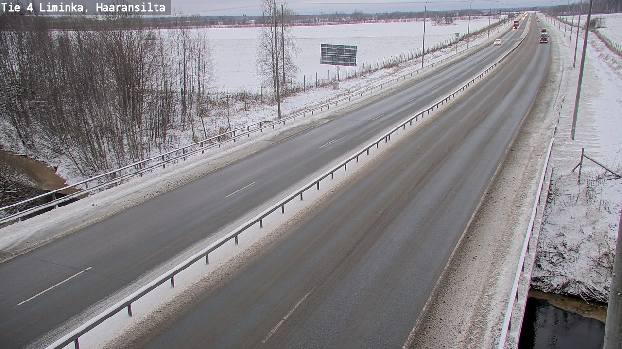 Kelikamerat Kuva Tie 4 Liminka, Haaransilta, Liminka, Pohjois-Pohjanmaa