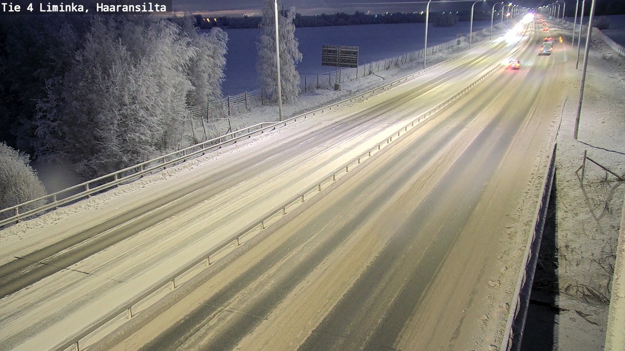 Kelikamerat Kuva Tie 4 Liminka, Haaransilta, Liminka, Pohjois-Pohjanmaa