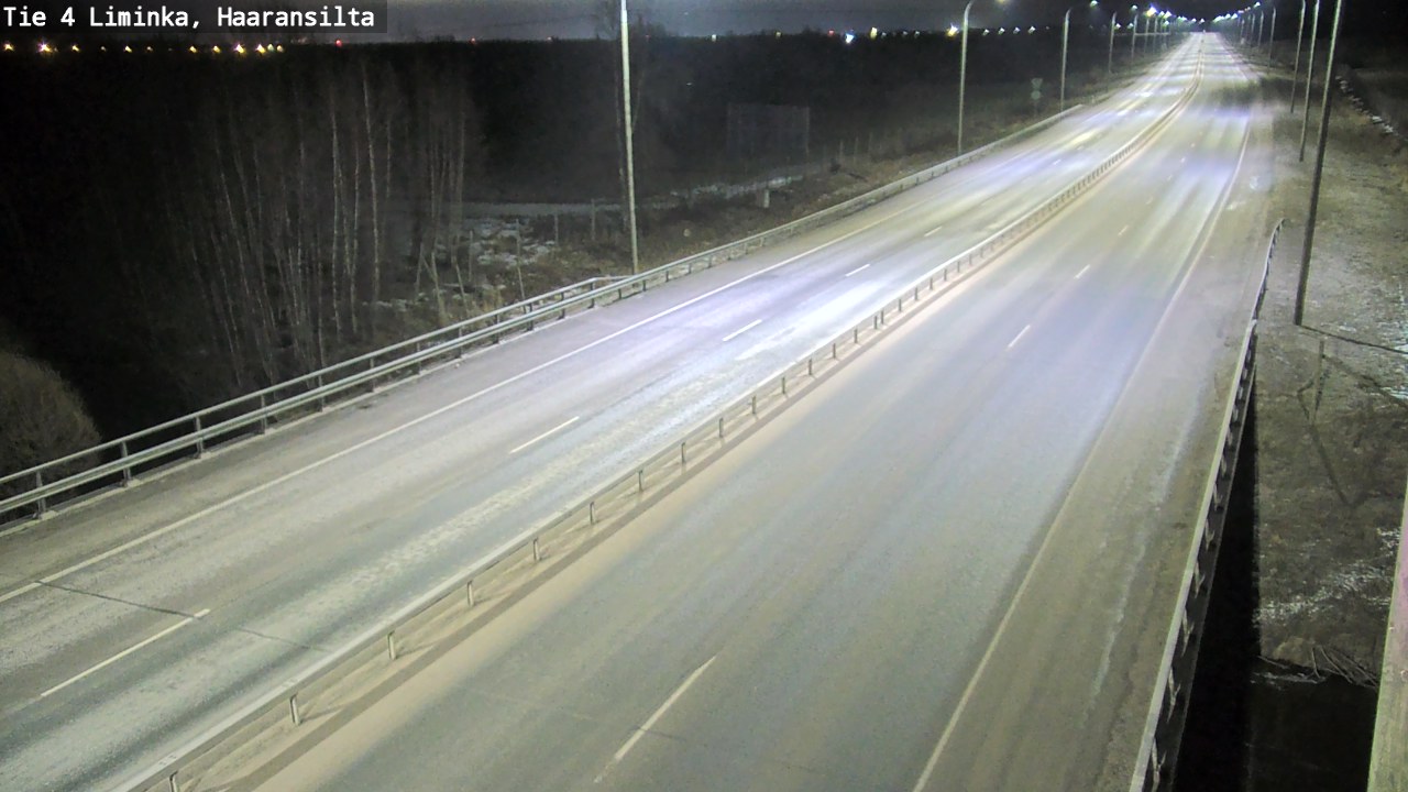 Kelikamerat Kuva Tie 4 Liminka, Haaransilta, Liminka, Pohjois-Pohjanmaa