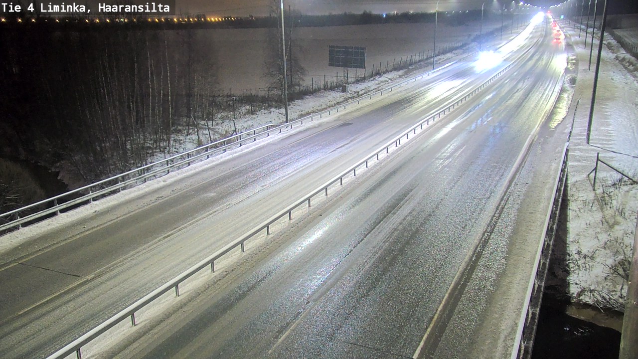 Kelikamerat Kuva Tie 4 Liminka, Haaransilta, Liminka, Pohjois-Pohjanmaa