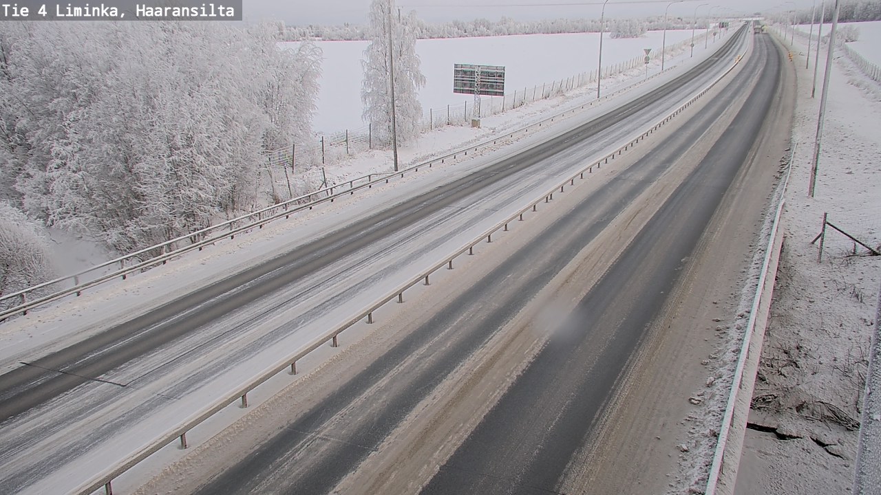Kelikamerat Kuva Tie 4 Liminka, Haaransilta, Liminka, Pohjois-Pohjanmaa