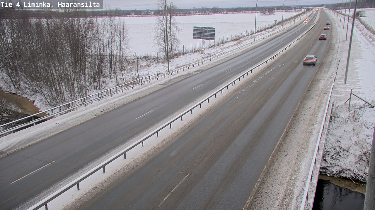 Kelikamerat Kuva Tie 4 Liminka, Haaransilta, Liminka, Pohjois-Pohjanmaa