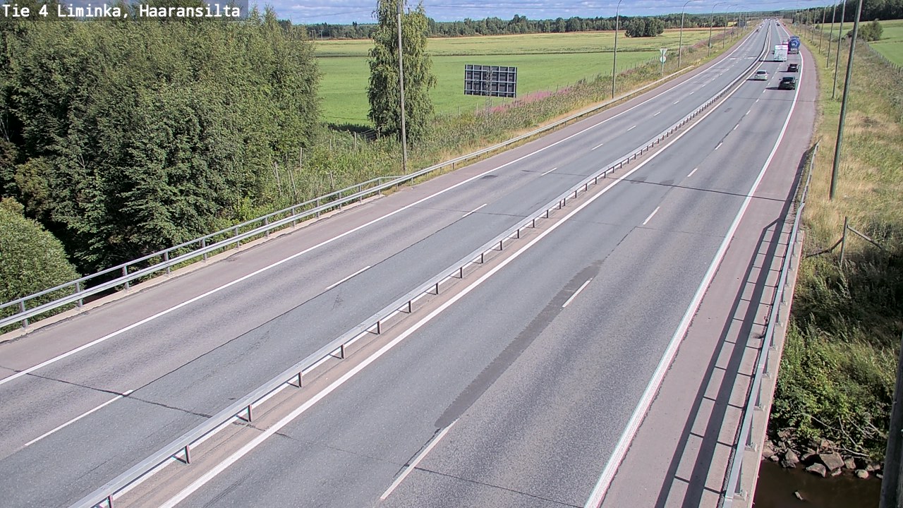 Kelikamerat Kuva Tie 4 Liminka, Haaransilta, Liminka, Pohjois-Pohjanmaa