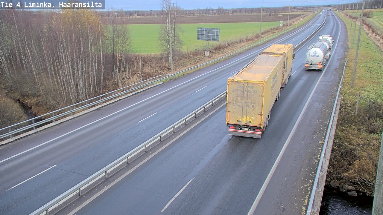 Kelikamerat Kuva Tie 4 Liminka, Haaransilta, Liminka, Pohjois-Pohjanmaa