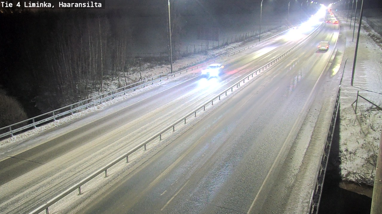 Weather Camera Image Road 4 Liminka, Haaransilta, Liminka, Pohjois-Pohjanmaa