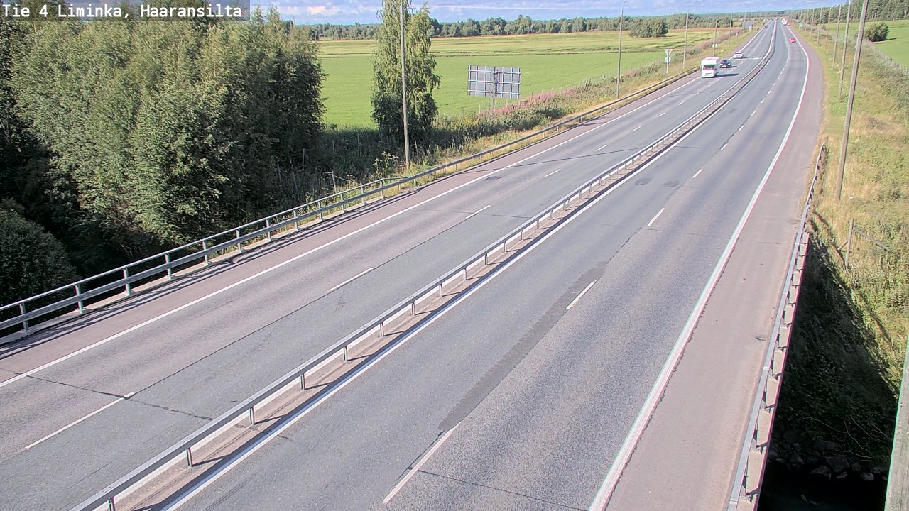 Kelikamerat Kuva Tie 4 Liminka, Haaransilta, Liminka, Pohjois-Pohjanmaa