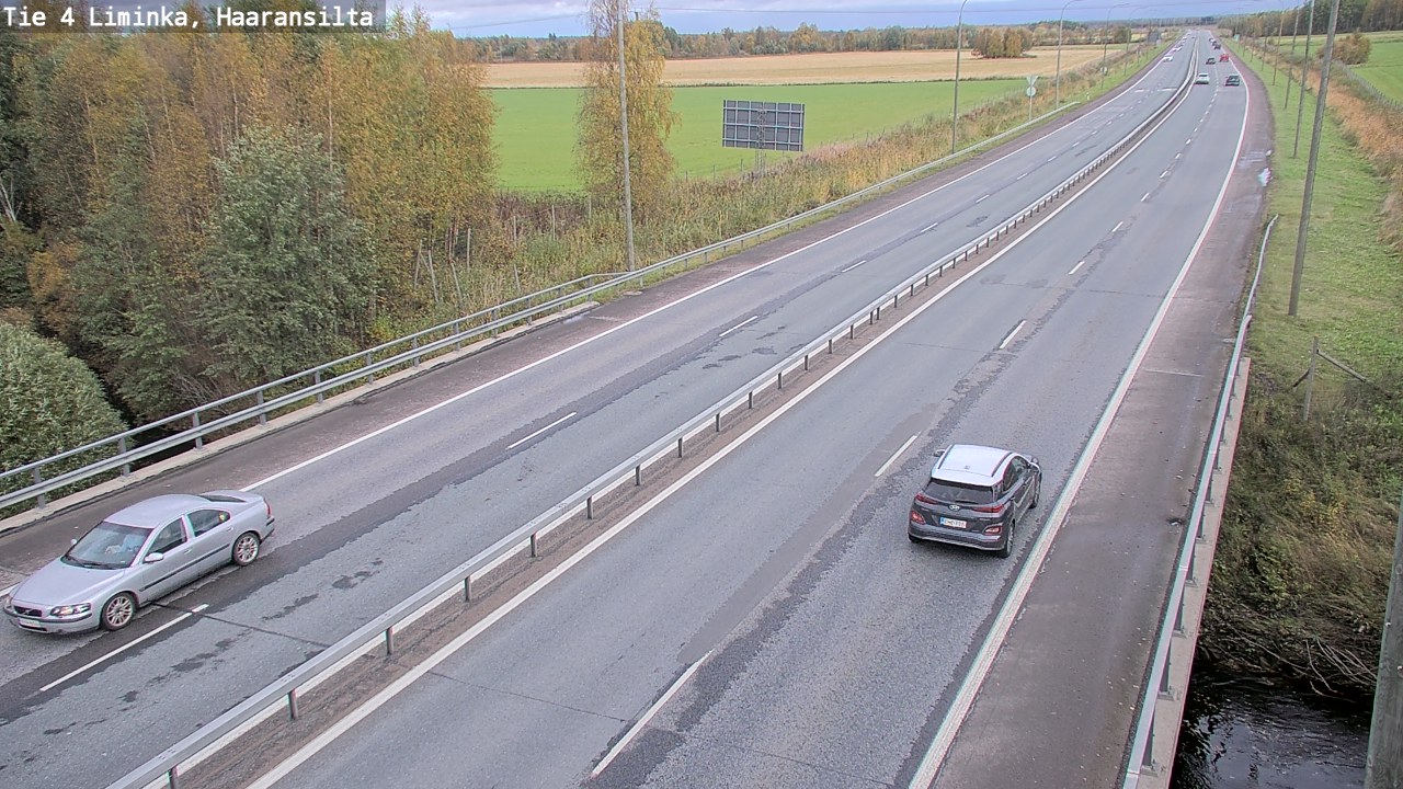 Kelikamerat Kuva Tie 4 Liminka, Haaransilta, Liminka, Pohjois-Pohjanmaa