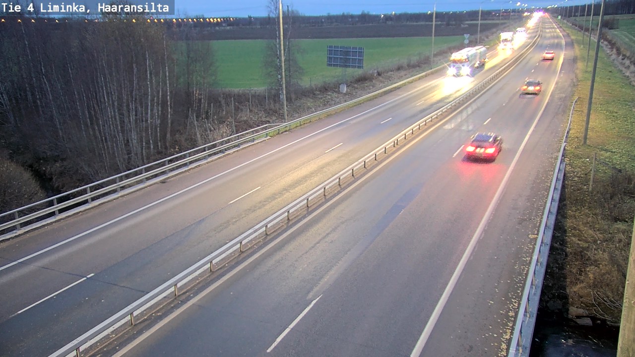 Kelikamerat Kuva Tie 4 Liminka, Haaransilta, Liminka, Pohjois-Pohjanmaa