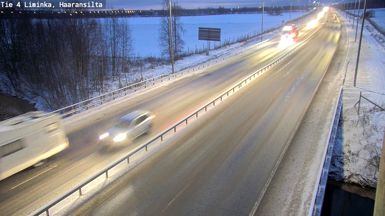 Kelikamerat Kuva Tie 4 Liminka, Haaransilta, Liminka, Pohjois-Pohjanmaa