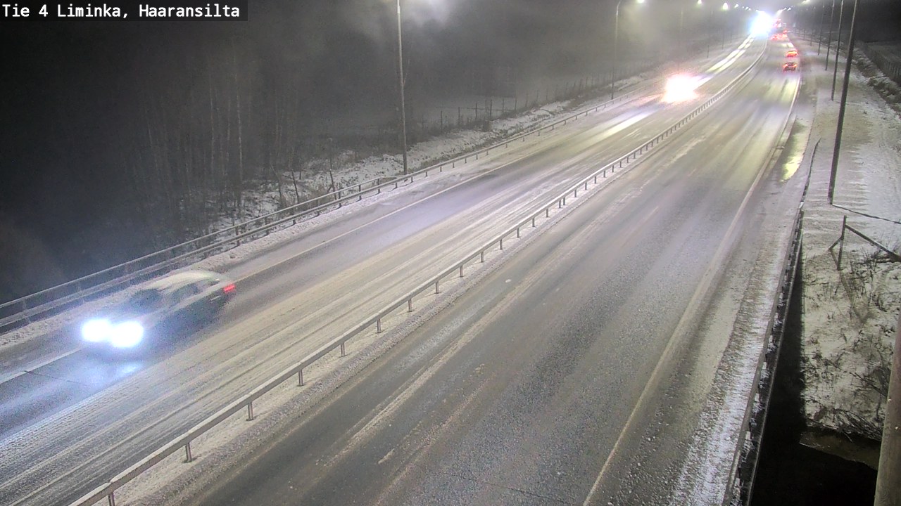 Weather Camera Image Road 4 Liminka, Haaransilta, Liminka, Pohjois-Pohjanmaa