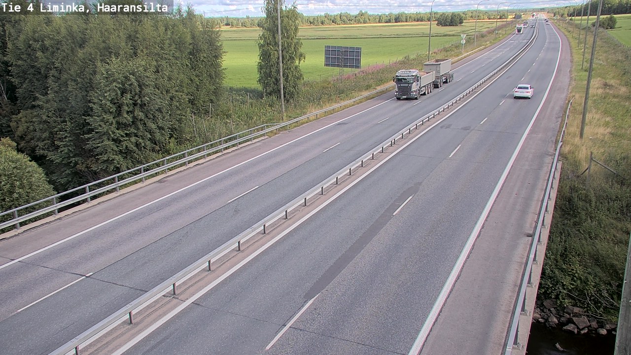 Kelikamerat Kuva Tie 4 Liminka, Haaransilta, Liminka, Pohjois-Pohjanmaa