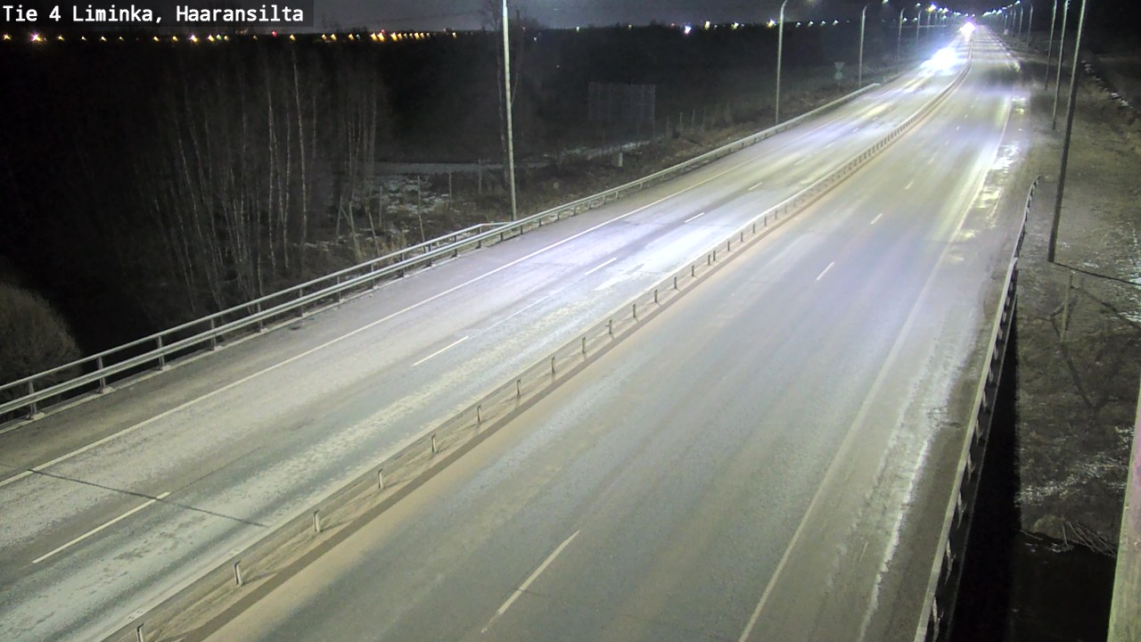 Kelikamerat Kuva Tie 4 Liminka, Haaransilta, Liminka, Pohjois-Pohjanmaa