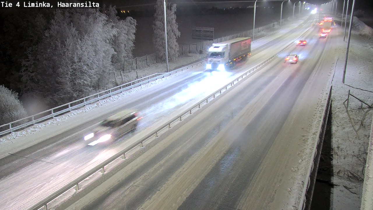 Kelikamerat Kuva Tie 4 Liminka, Haaransilta, Liminka, Pohjois-Pohjanmaa