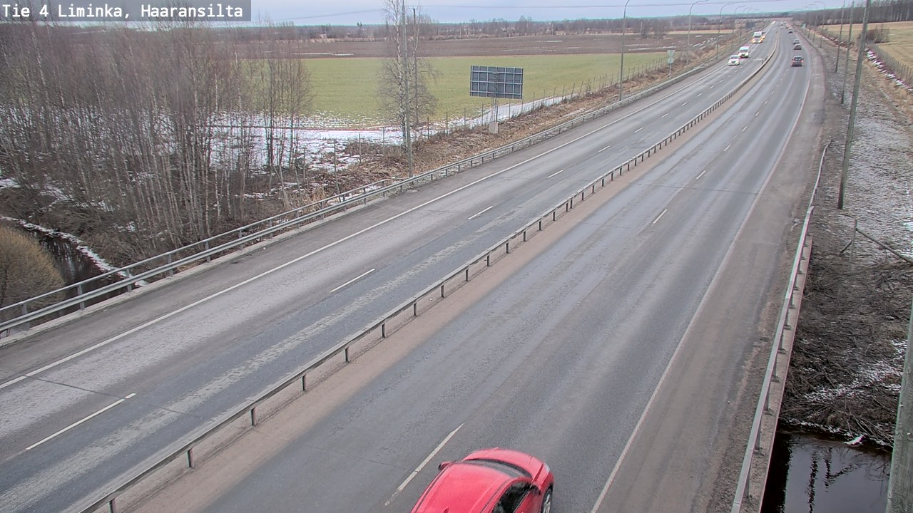 Kelikamerat Kuva Tie 4 Liminka, Haaransilta, Liminka, Pohjois-Pohjanmaa