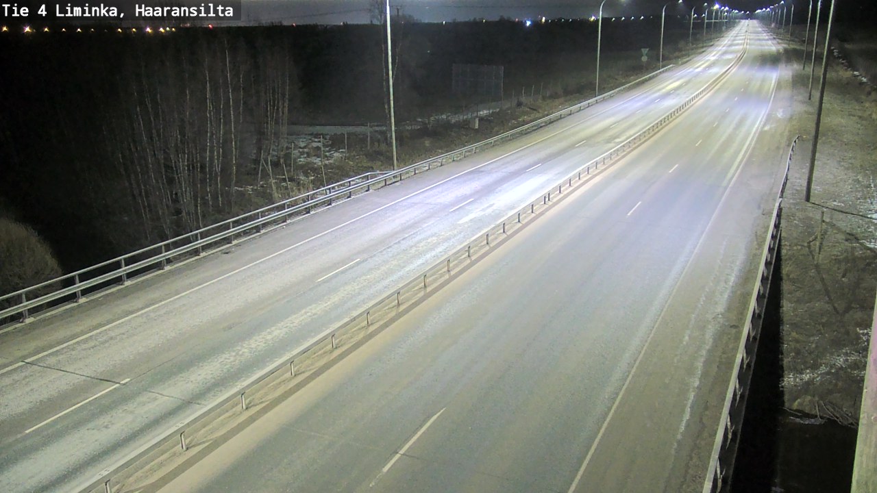 Kelikamerat Kuva Tie 4 Liminka, Haaransilta, Liminka, Pohjois-Pohjanmaa