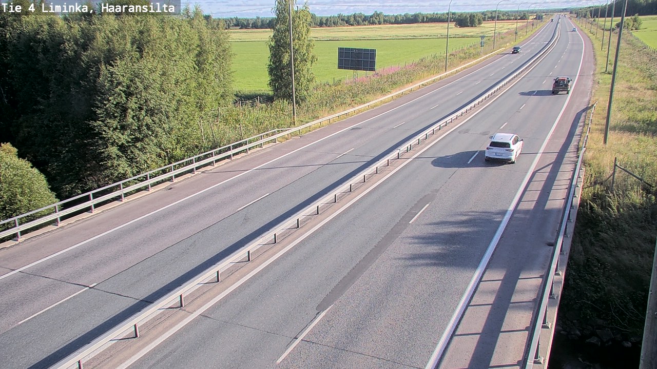 Kelikamerat Kuva Tie 4 Liminka, Haaransilta, Liminka, Pohjois-Pohjanmaa