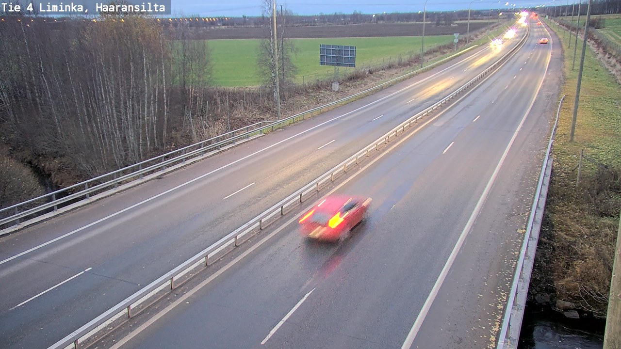 Kelikamerat Kuva Tie 4 Liminka, Haaransilta, Liminka, Pohjois-Pohjanmaa