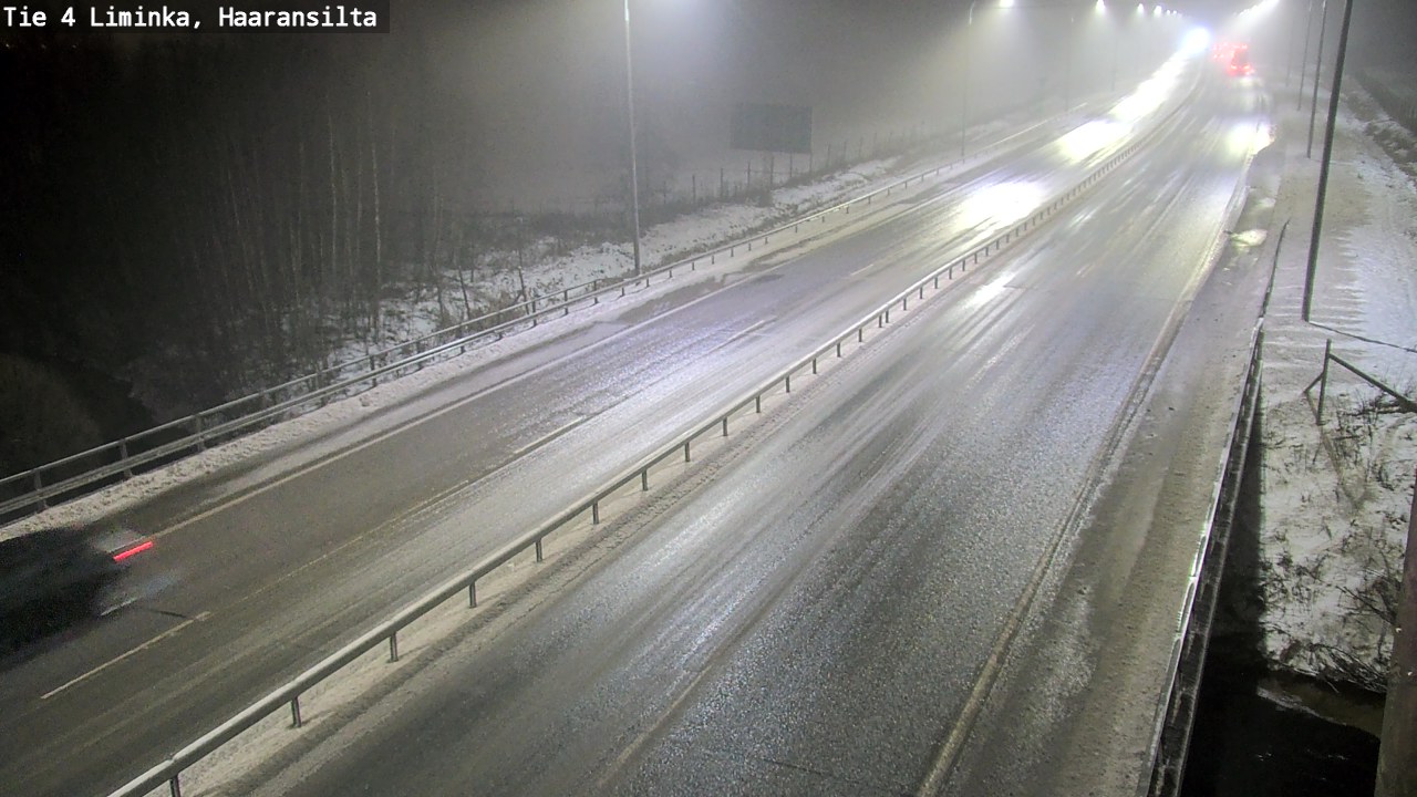 Weather Camera Image Väg 4 Limingo, Haaransilta, Liminka, Pohjois-Pohjanmaa