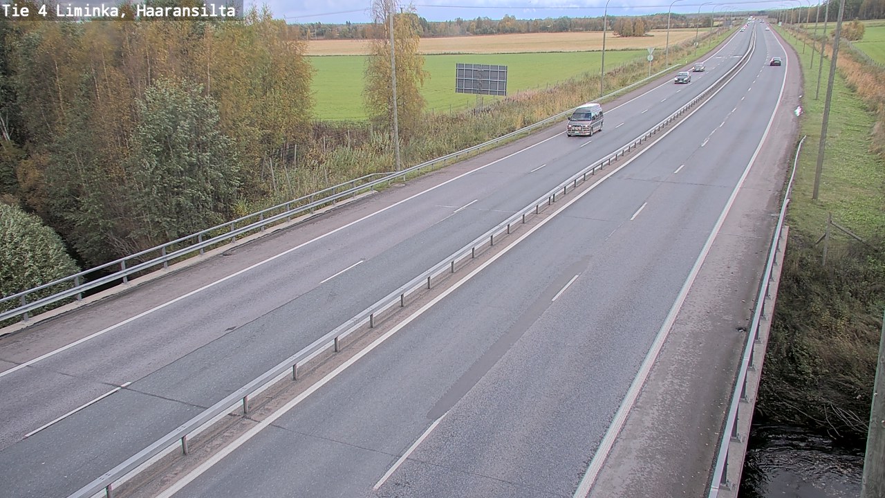 Kelikamerat Kuva Tie 4 Liminka, Haaransilta, Liminka, Pohjois-Pohjanmaa