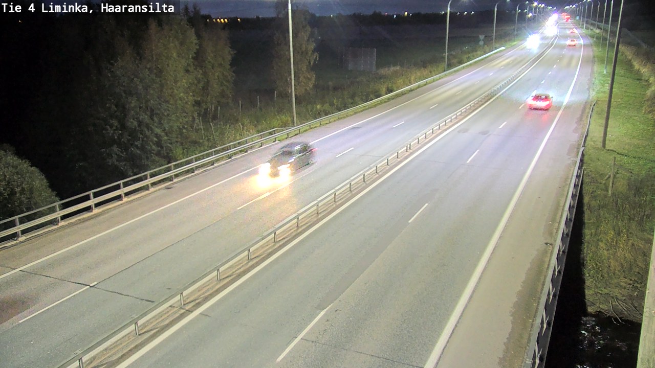 Kelikamerat Kuva Tie 4 Liminka, Haaransilta, Liminka, Pohjois-Pohjanmaa