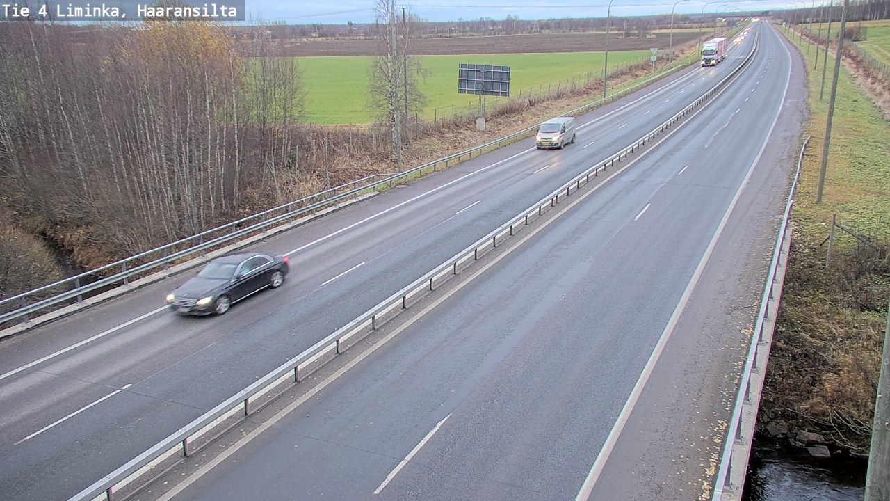 Kelikamerat Kuva Tie 4 Liminka, Haaransilta, Liminka, Pohjois-Pohjanmaa
