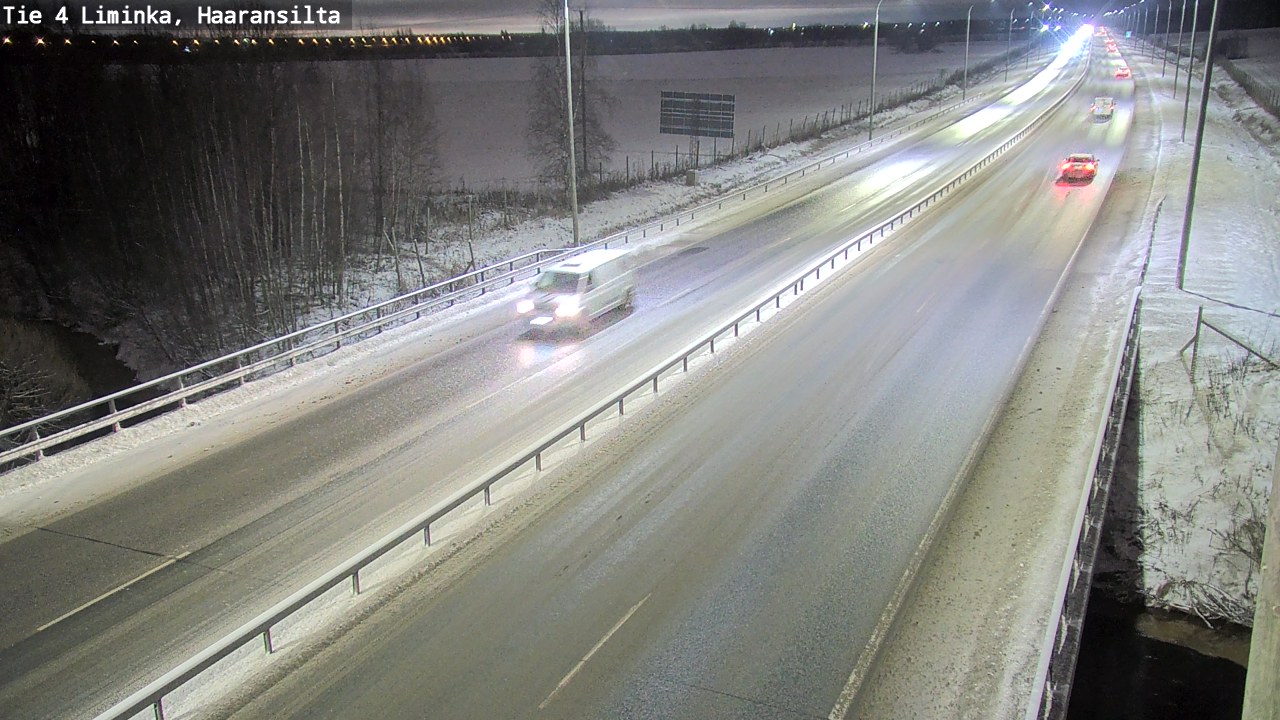 Kelikamerat Kuva Tie 4 Liminka, Haaransilta, Liminka, Pohjois-Pohjanmaa