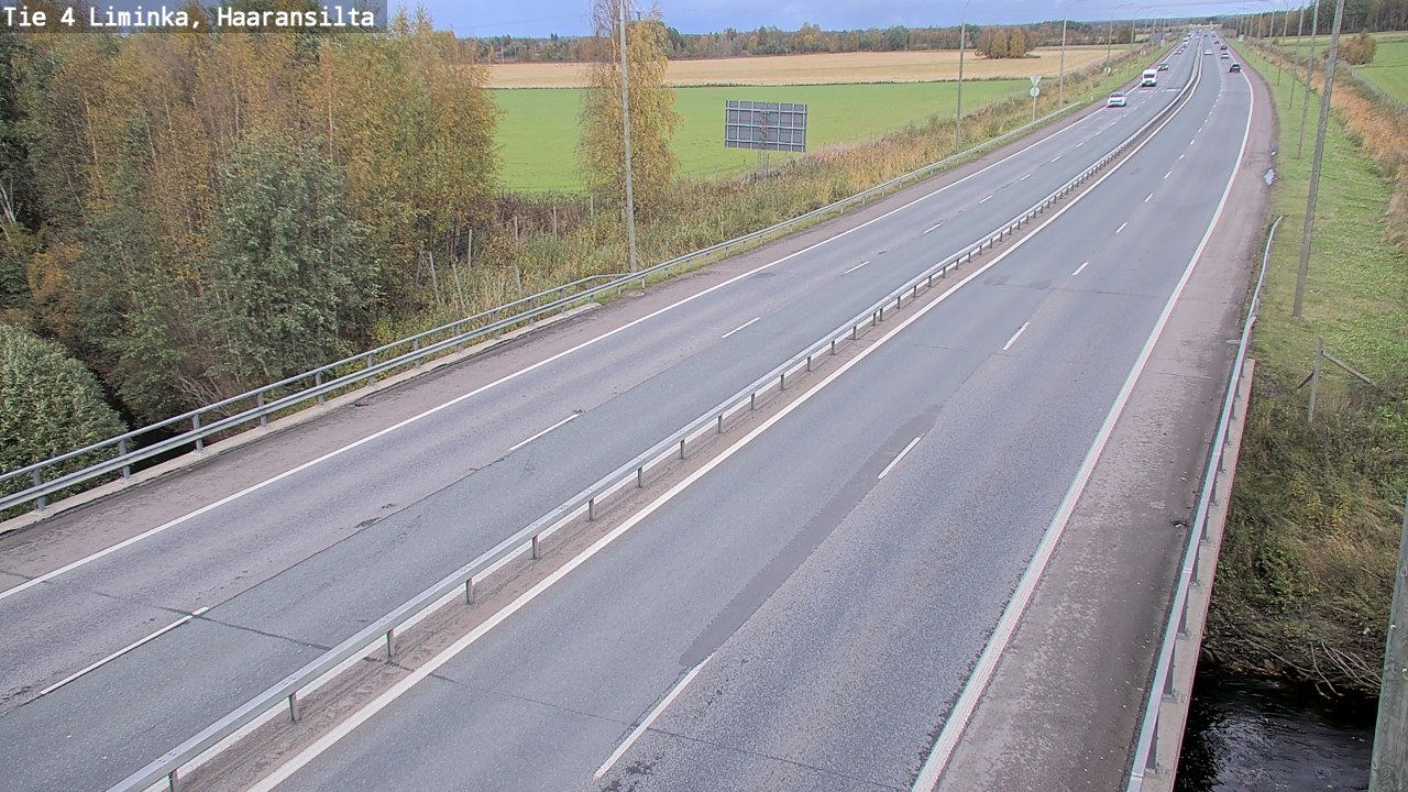 Kelikamerat Kuva Tie 4 Liminka, Haaransilta, Liminka, Pohjois-Pohjanmaa