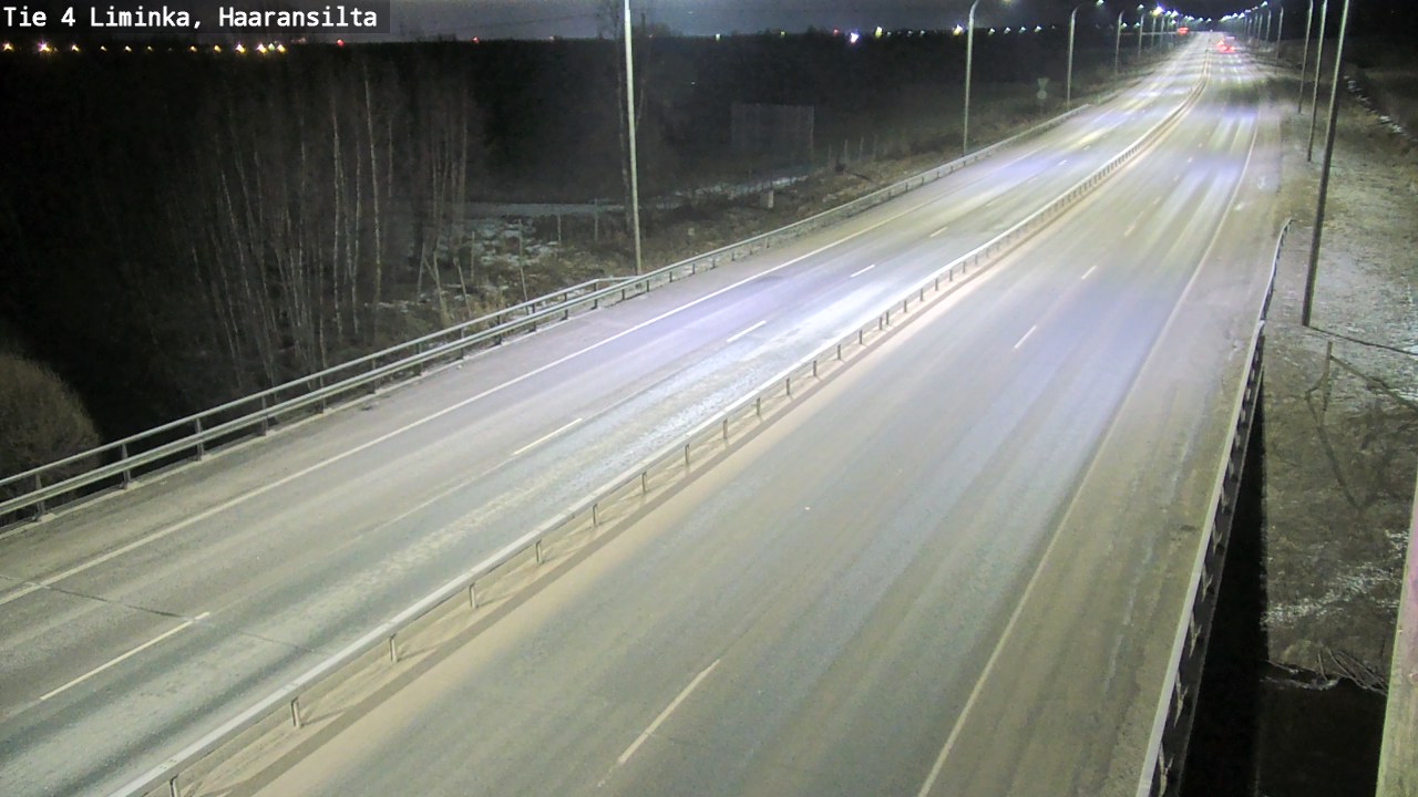 Kelikamerat Kuva Tie 4 Liminka, Haaransilta, Liminka, Pohjois-Pohjanmaa