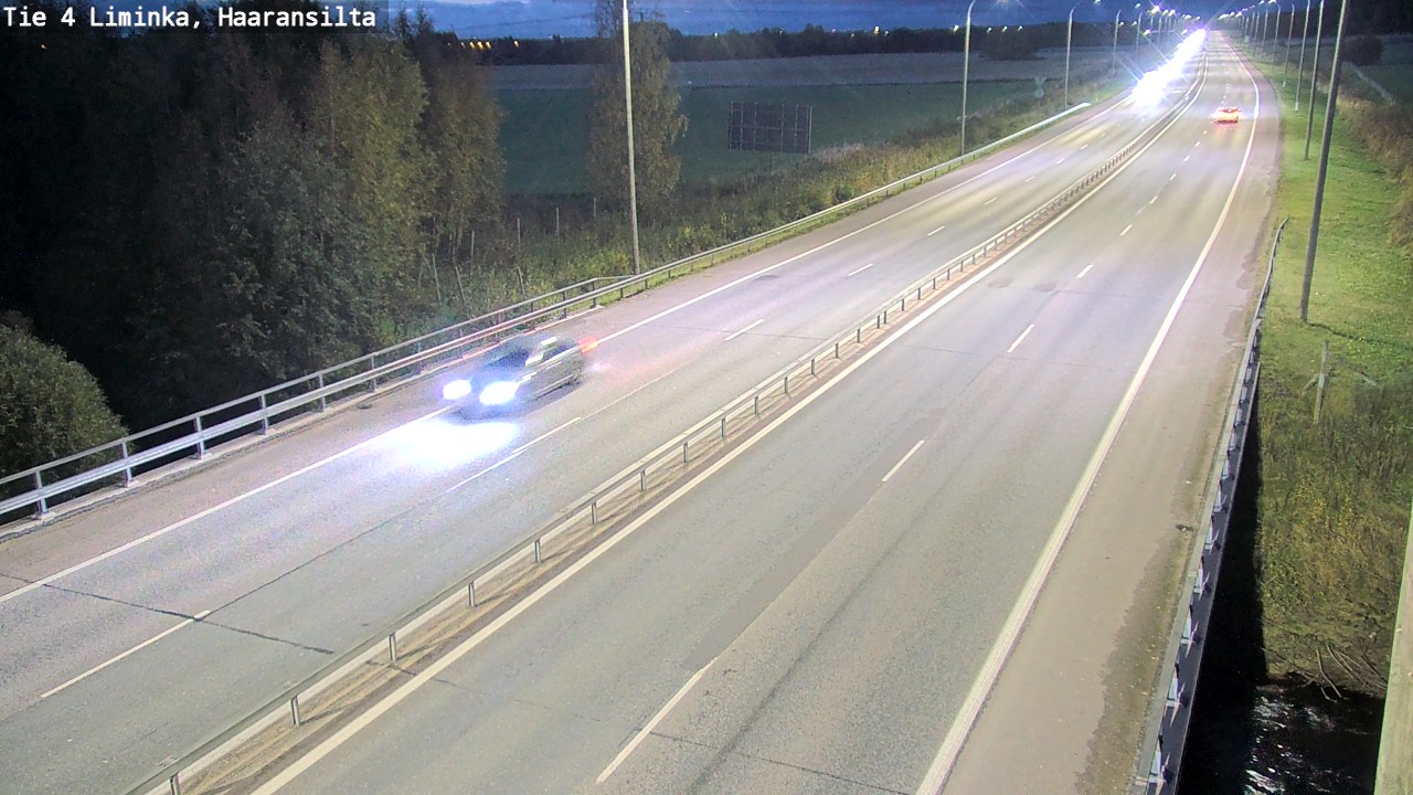 Kelikamerat Kuva Tie 4 Liminka, Haaransilta, Liminka, Pohjois-Pohjanmaa