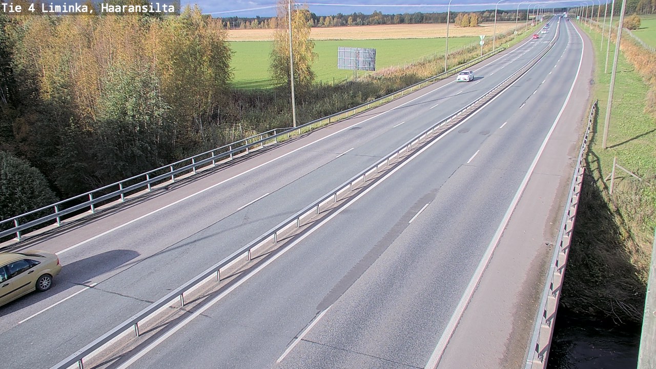 Kelikamerat Kuva Tie 4 Liminka, Haaransilta, Liminka, Pohjois-Pohjanmaa