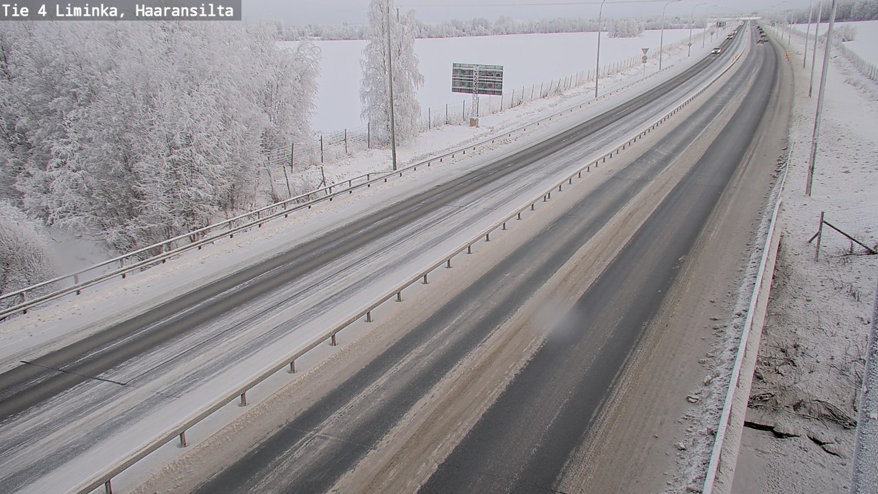 Kelikamerat Kuva Tie 4 Liminka, Haaransilta, Liminka, Pohjois-Pohjanmaa