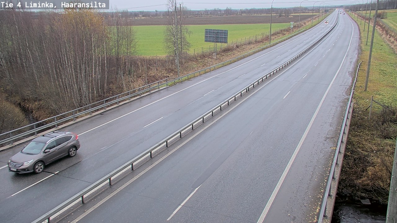 Kelikamerat Kuva Tie 4 Liminka, Haaransilta, Liminka, Pohjois-Pohjanmaa