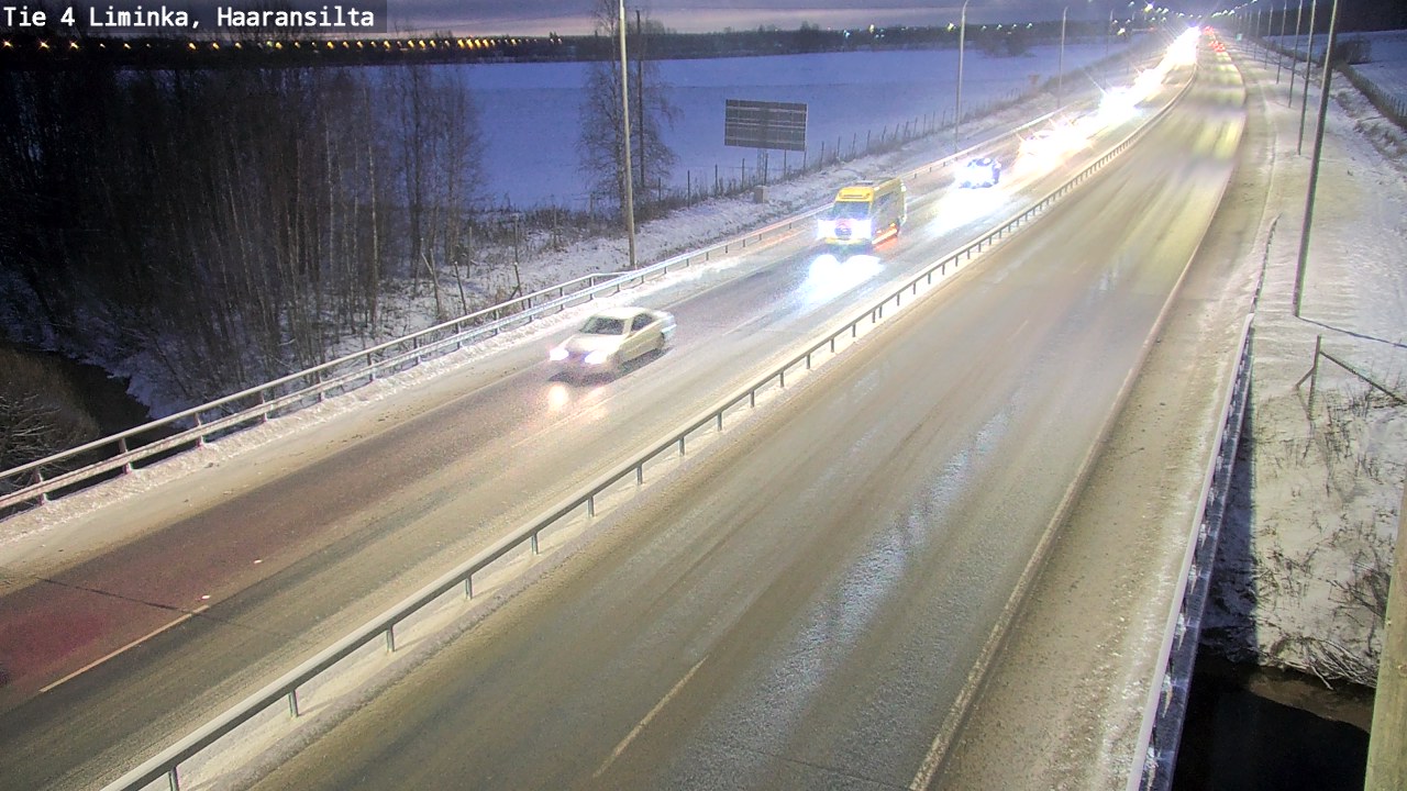 Kelikamerat Kuva Tie 4 Liminka, Haaransilta, Liminka, Pohjois-Pohjanmaa