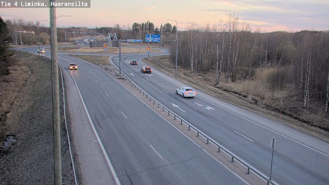 Kelikamerat Kuva Tie 4 Liminka, Haaransilta, Liminka, Pohjois-Pohjanmaa