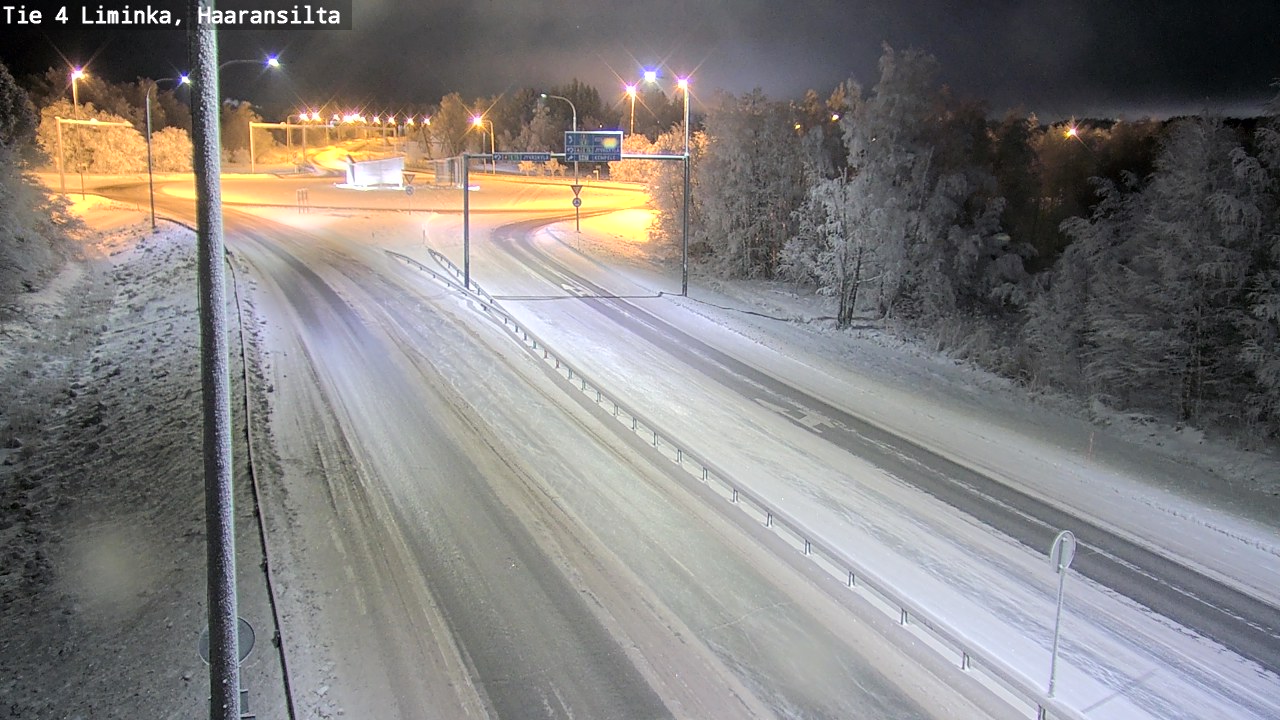Kelikamerat Kuva Tie 4 Liminka, Haaransilta, Liminka, Pohjois-Pohjanmaa