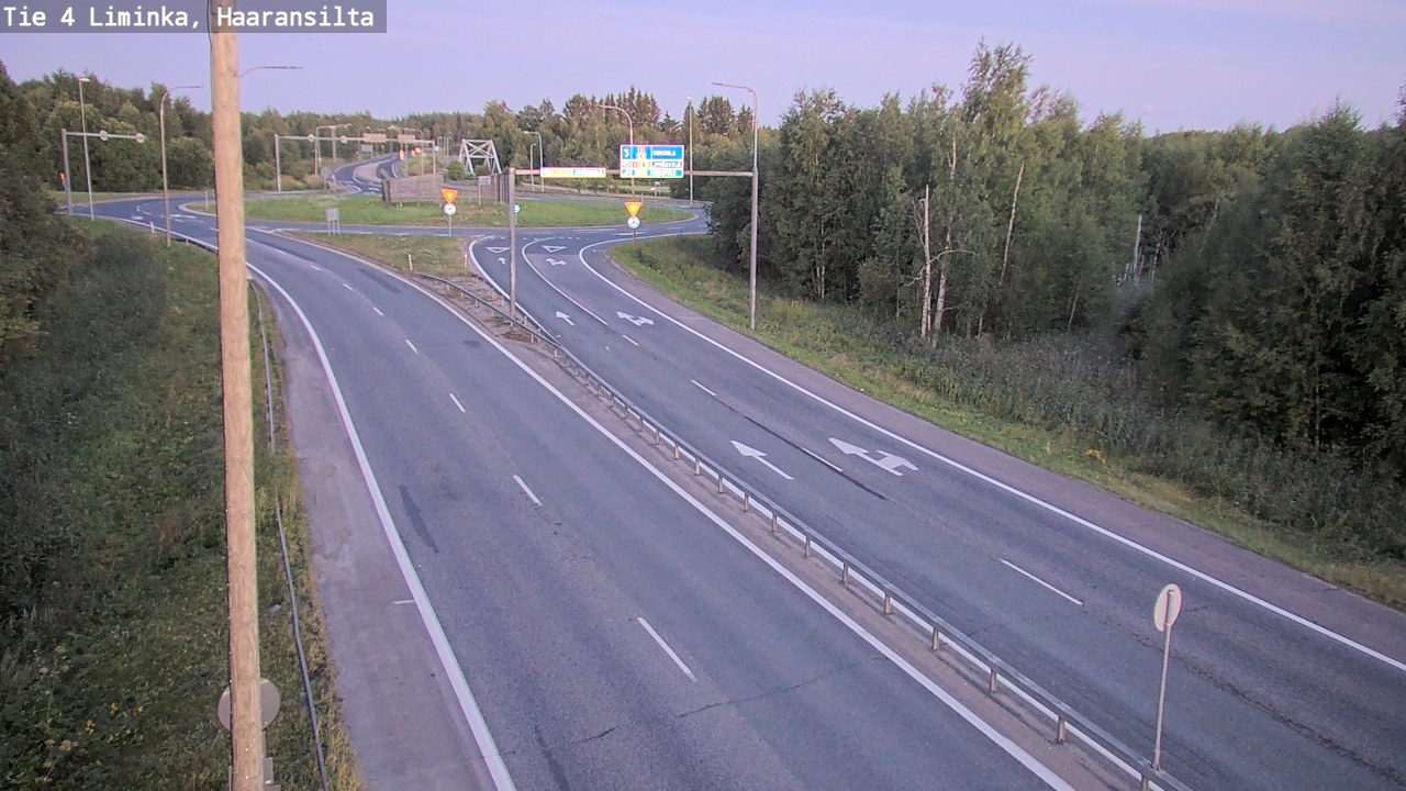 Kelikamerat Kuva Tie 4 Liminka, Haaransilta, Liminka, Pohjois-Pohjanmaa