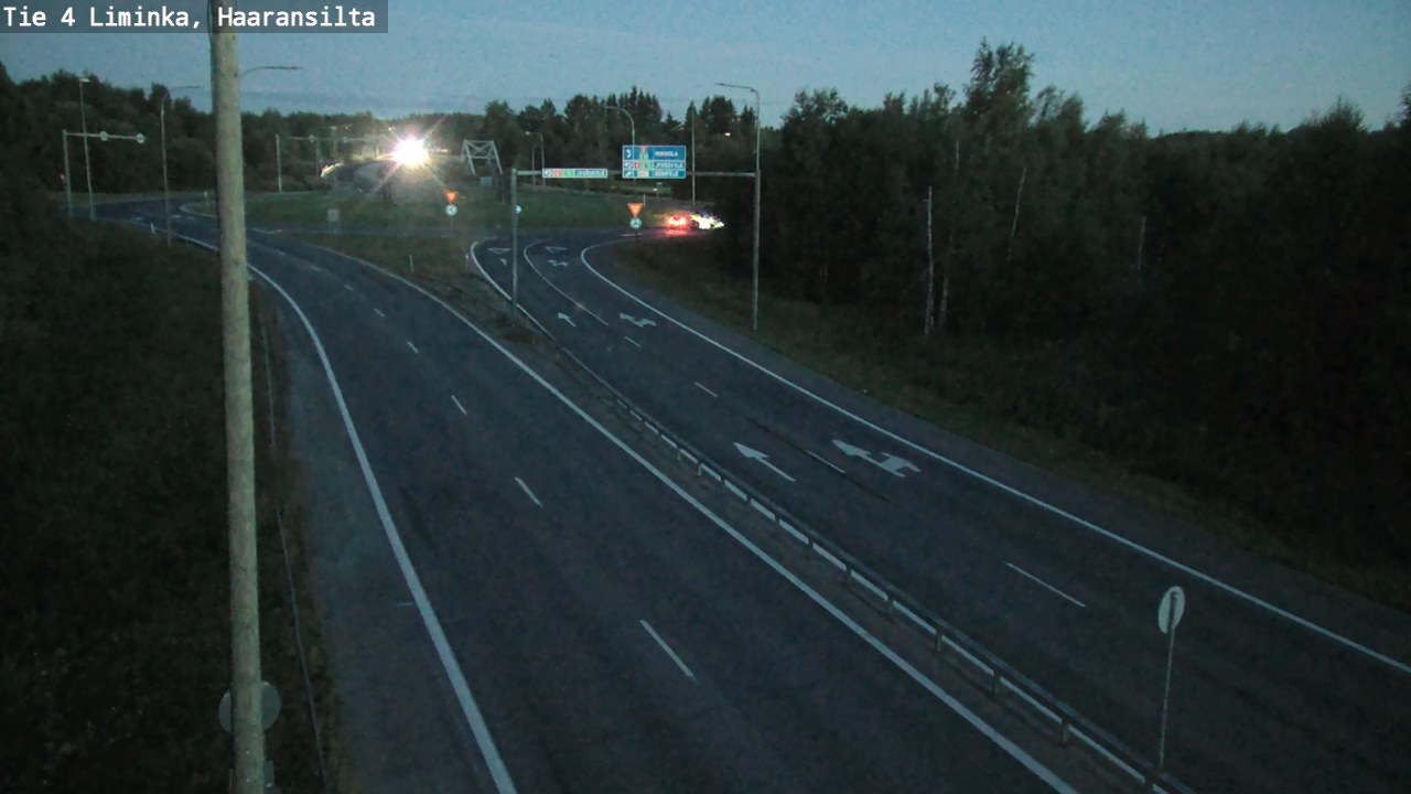 Kelikamerat Kuva Tie 4 Liminka, Haaransilta, Liminka, Pohjois-Pohjanmaa