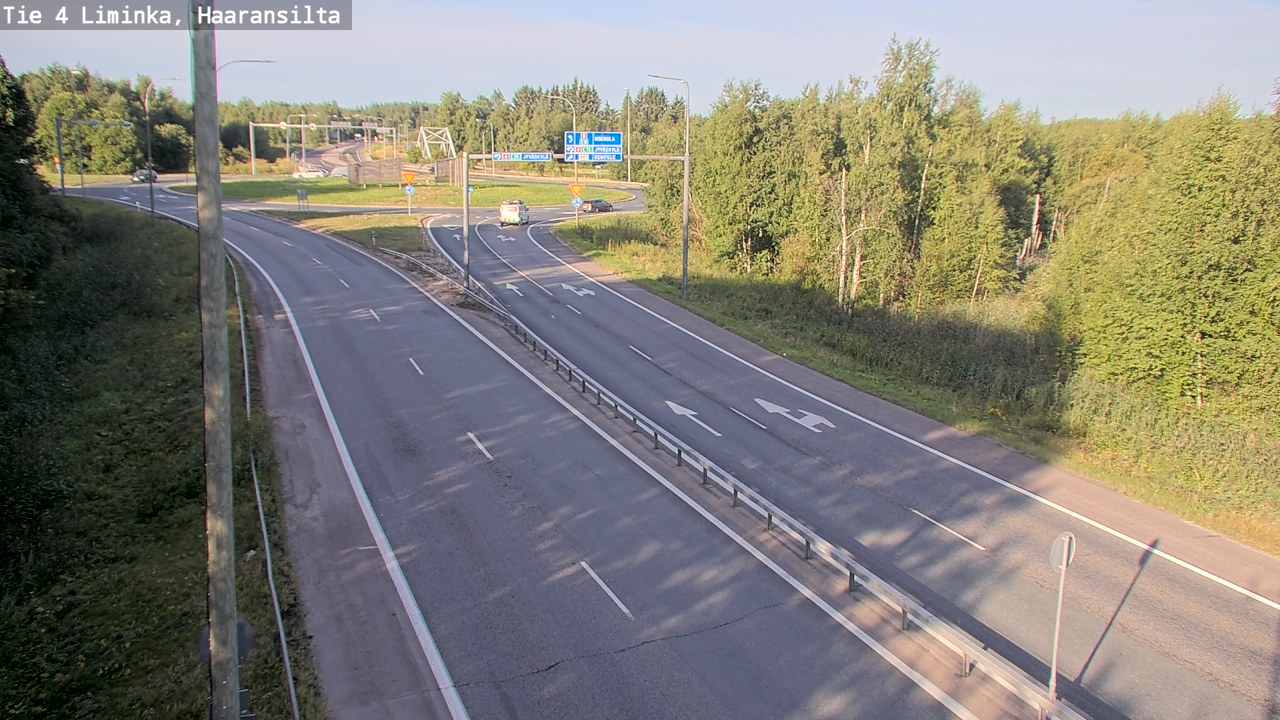 Weather Camera Image Road 4 Liminka, Haaransilta, Liminka, Pohjois-Pohjanmaa