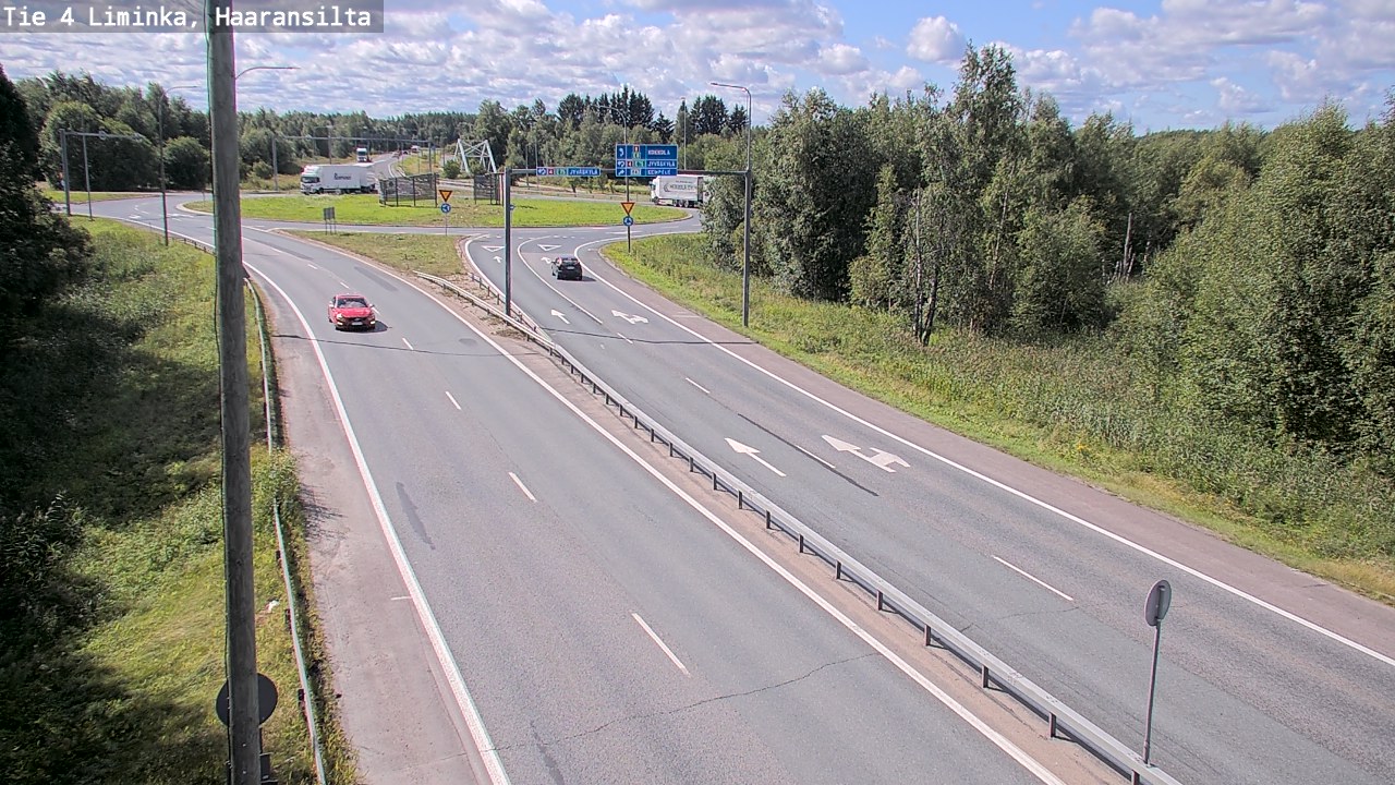 Kelikamerat Kuva Tie 4 Liminka, Haaransilta, Liminka, Pohjois-Pohjanmaa