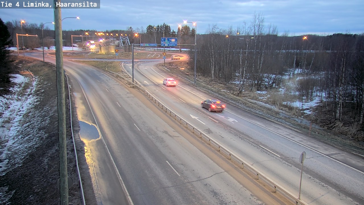 Kelikamerat Kuva Tie 4 Liminka, Haaransilta, Liminka, Pohjois-Pohjanmaa