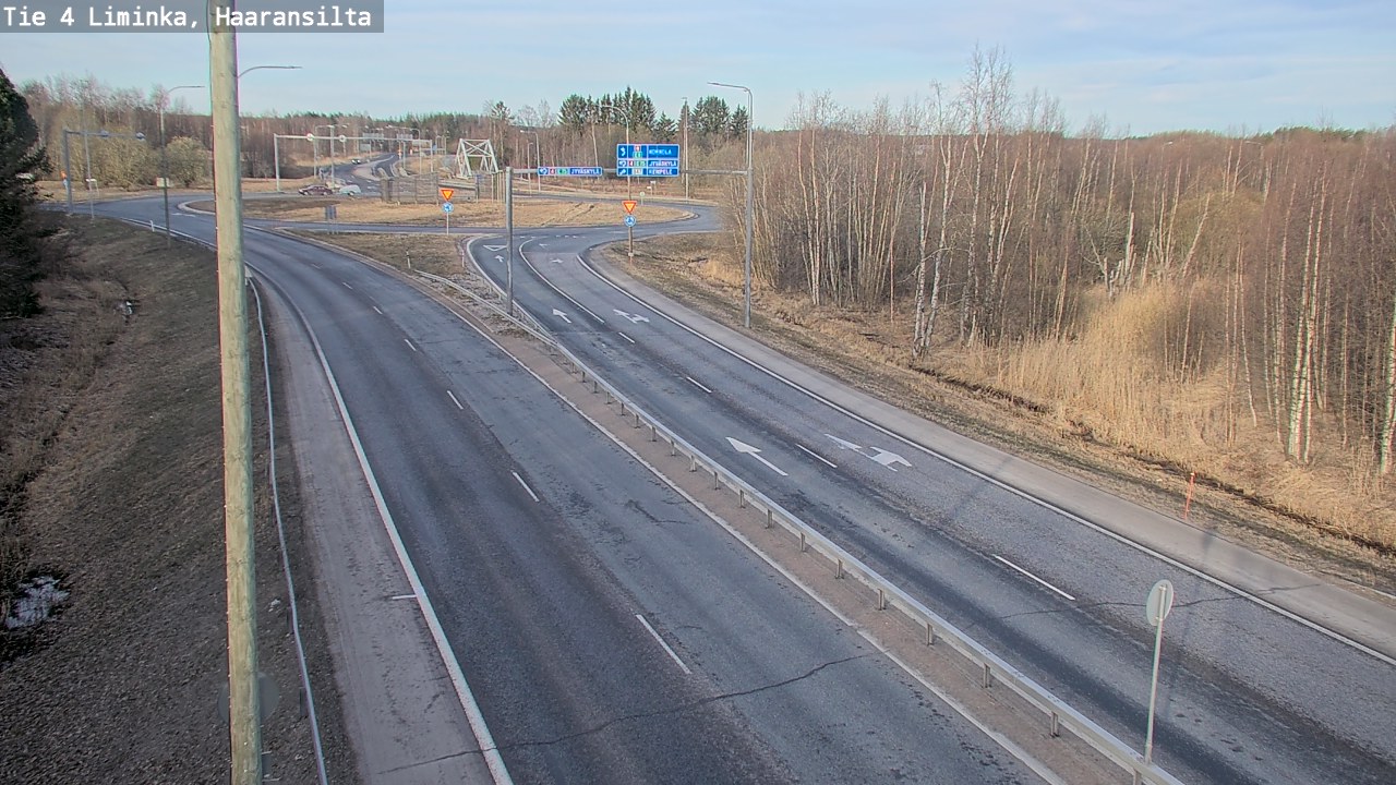Kelikamerat Kuva Tie 4 Liminka, Haaransilta, Liminka, Pohjois-Pohjanmaa
