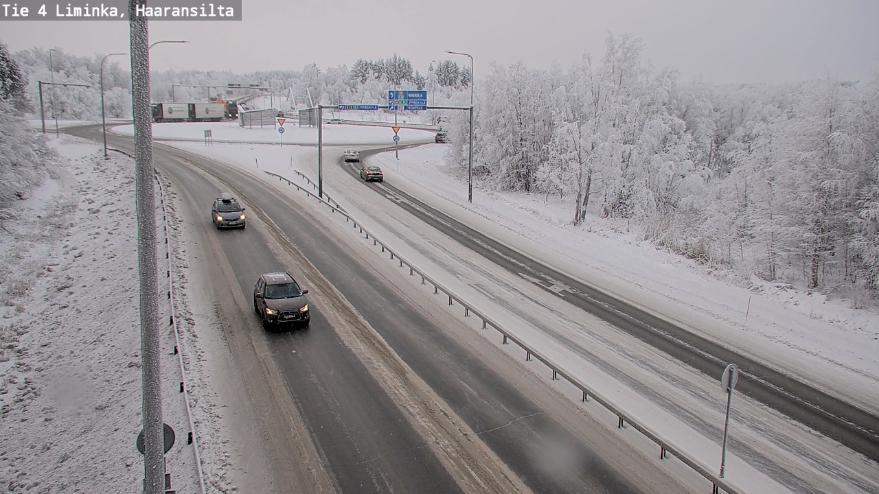 Kelikamerat Kuva Tie 4 Liminka, Haaransilta, Liminka, Pohjois-Pohjanmaa