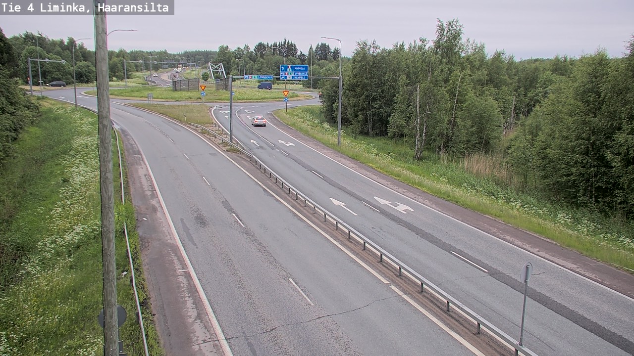 Kelikamerat Kuva Tie 4 Liminka, Haaransilta, Liminka, Pohjois-Pohjanmaa