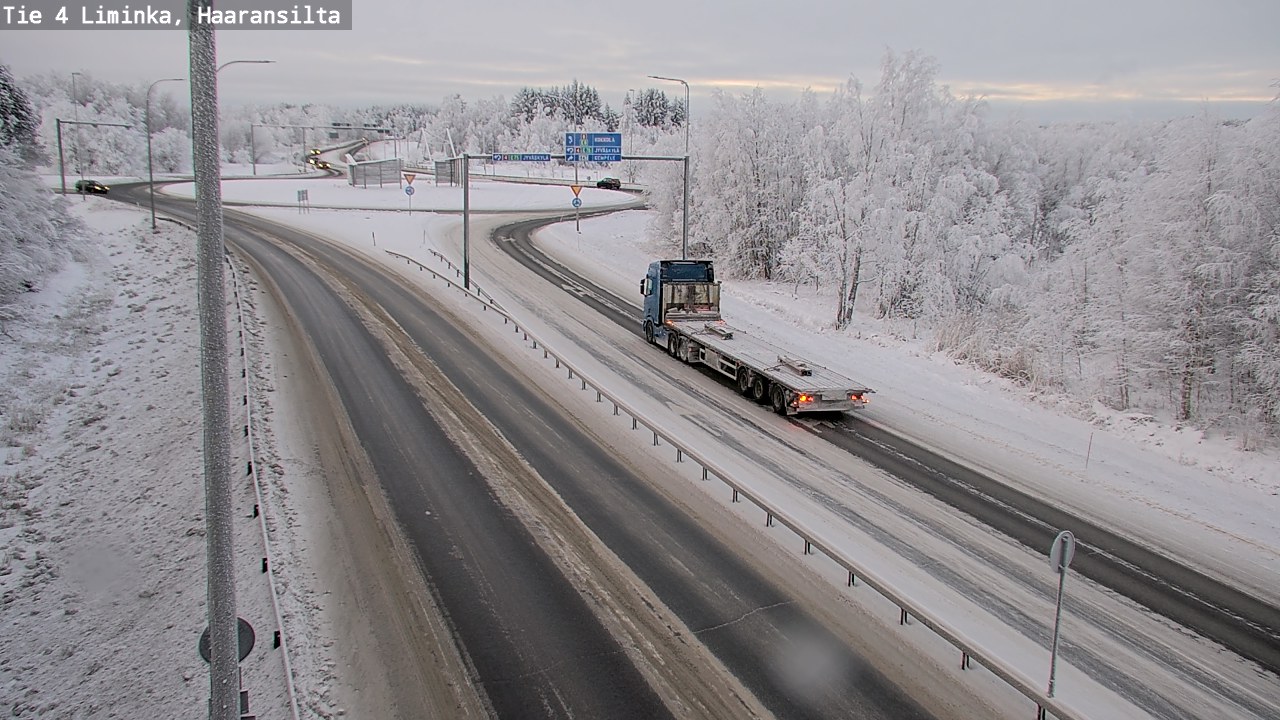 Kelikamerat Kuva Tie 4 Liminka, Haaransilta, Liminka, Pohjois-Pohjanmaa