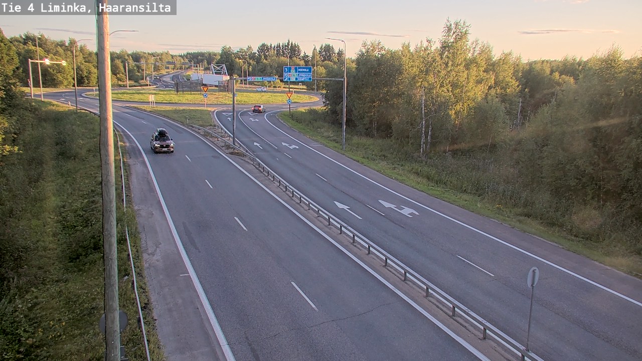 Kelikamerat Kuva Tie 4 Liminka, Haaransilta, Liminka, Pohjois-Pohjanmaa