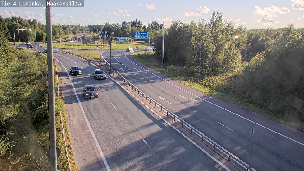 Kelikamerat Kuva Tie 4 Liminka, Haaransilta, Liminka, Pohjois-Pohjanmaa