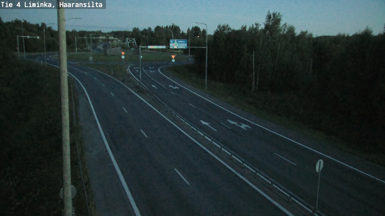 Kelikamerat Kuva Tie 4 Liminka, Haaransilta, Liminka, Pohjois-Pohjanmaa