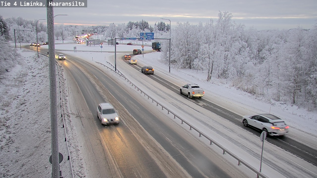 Kelikamerat Kuva Tie 4 Liminka, Haaransilta, Liminka, Pohjois-Pohjanmaa
