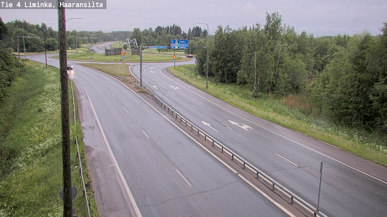Kelikamerat Kuva Tie 4 Liminka, Haaransilta, Liminka, Pohjois-Pohjanmaa